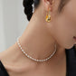 Mixed Up Freshwater Pearl 18K Gold Plated Beaded Necklace