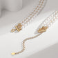 Freshwater Pearls Layered 18k Gold Plated Necklace