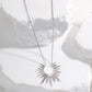 Sterling Silver Sun Necklace