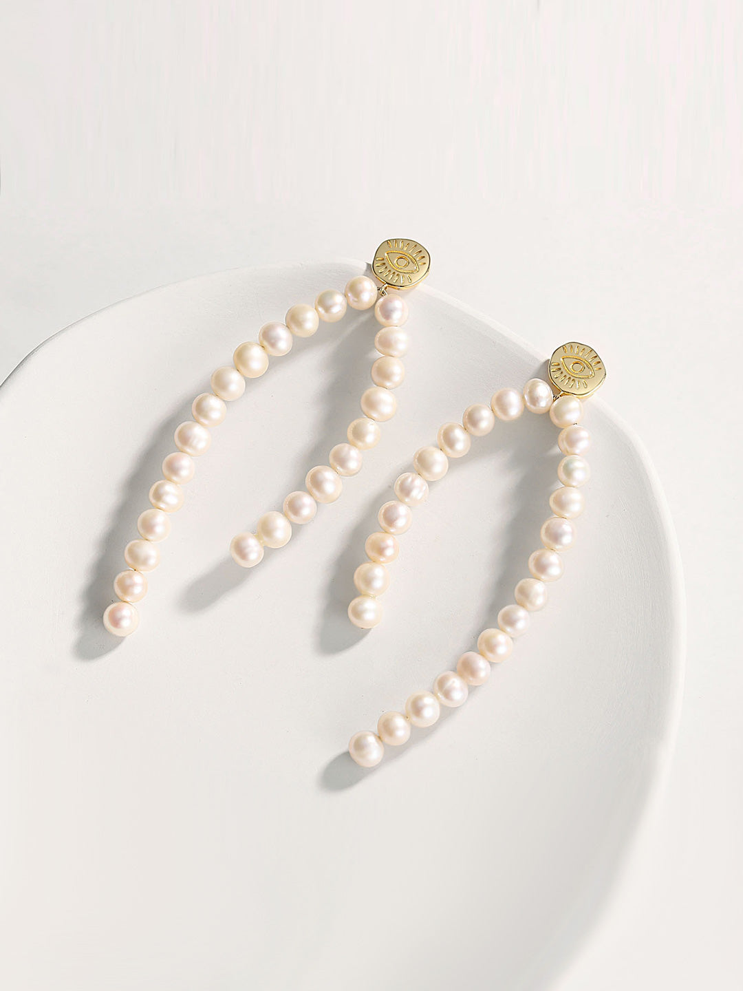 Bold Pearl Drop Earrings